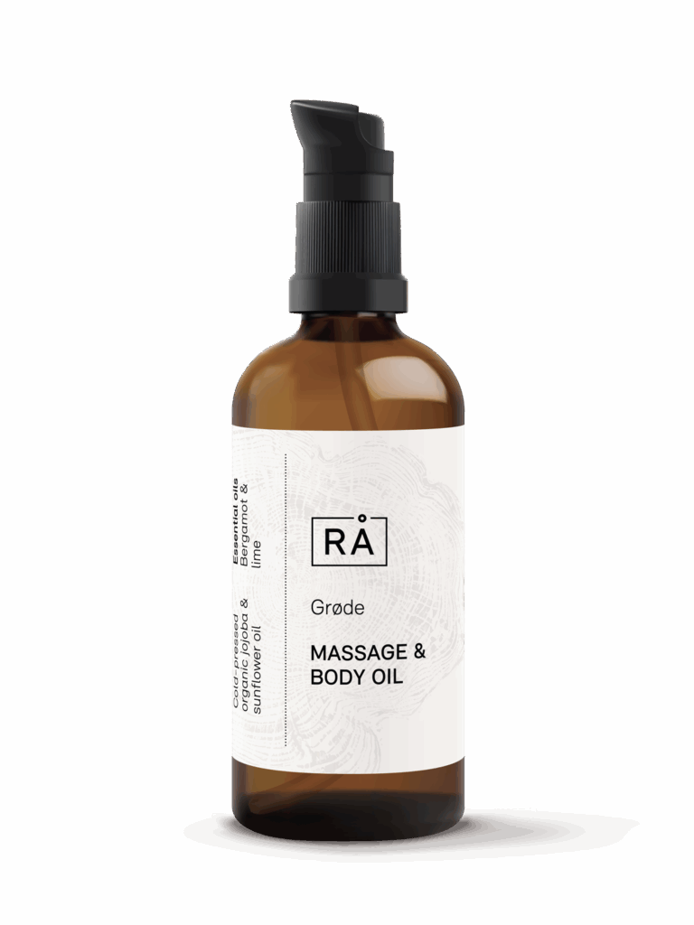 RÅ Skincare Grøde massage and body oil