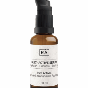 Multi active serum. Serum med ectoin, niacinamide og peptider for å øke fukt og dempe fine linjer og rynker