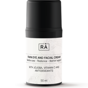 Favn eye and facial cream. Ansiktskrem for tørr og sensitiv hud med squalane og antioksidanter