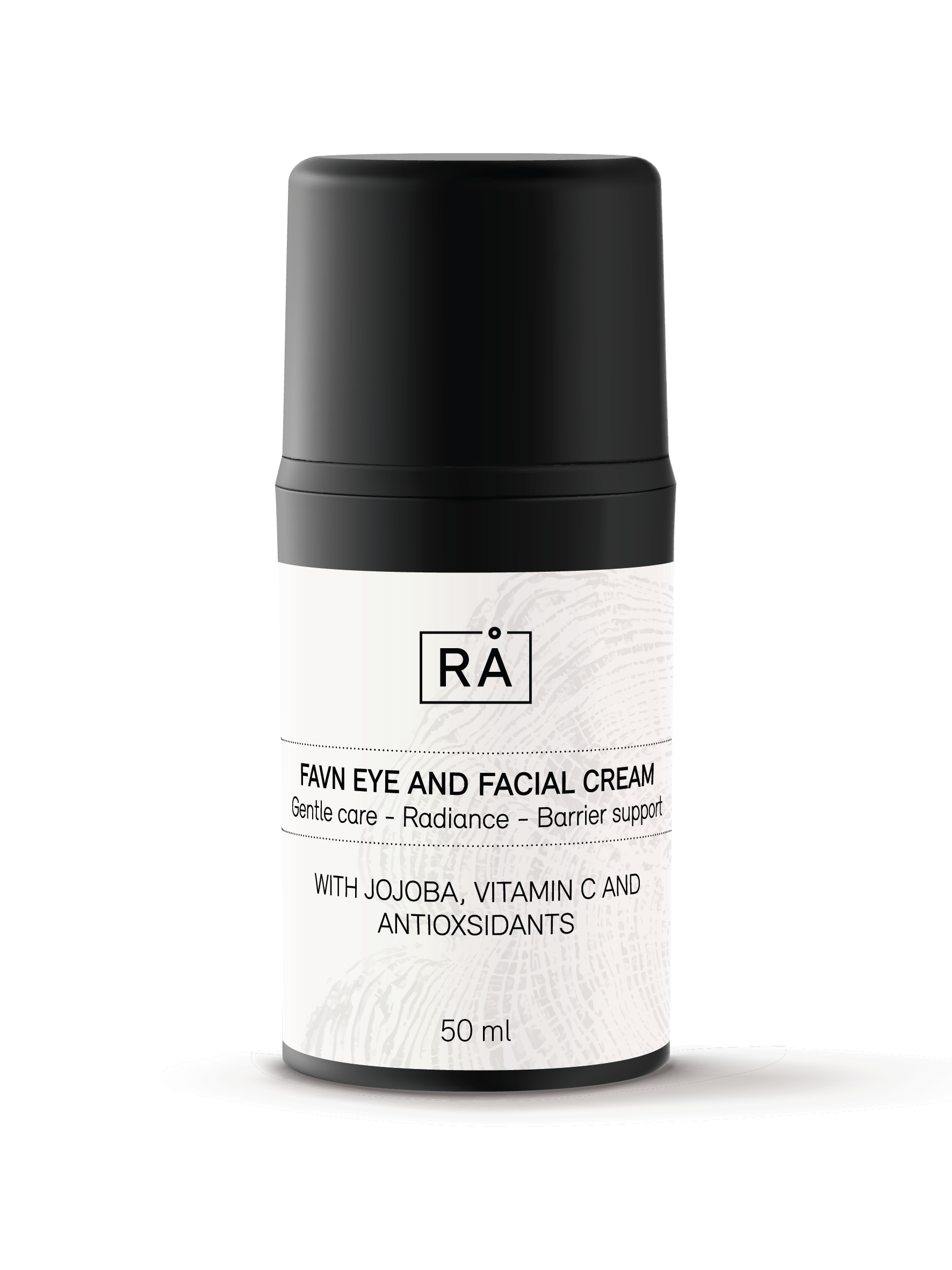 Favn eye and facial cream. Ansiktskrem for tørr og sensitiv hud med squalane og antioksidanter