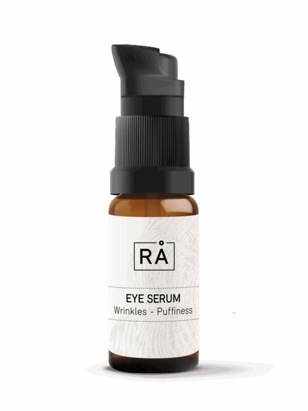 Øye serum for å fukte, roe, mykgjøre og dempe linjer og bedre hudkvaliteten rundt øyepartiet.