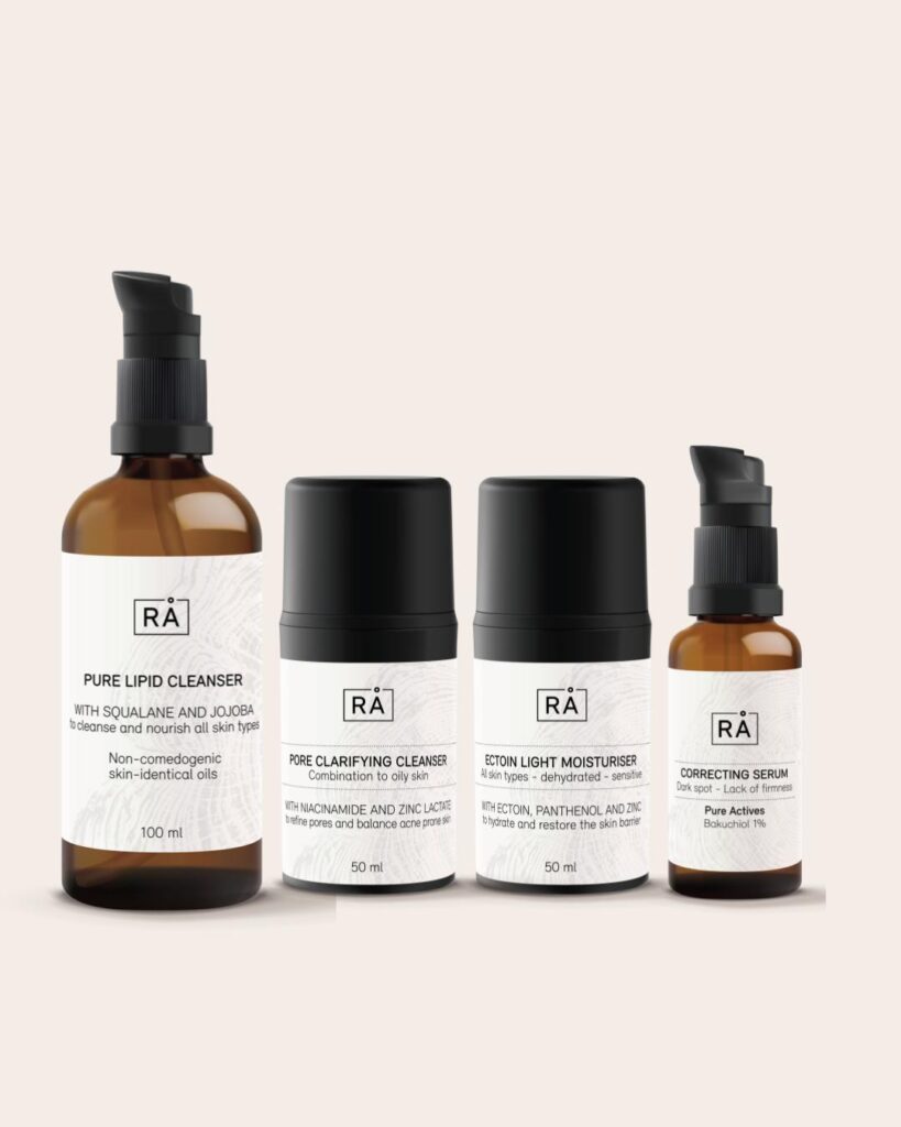 4-step routine for acne-prone skin