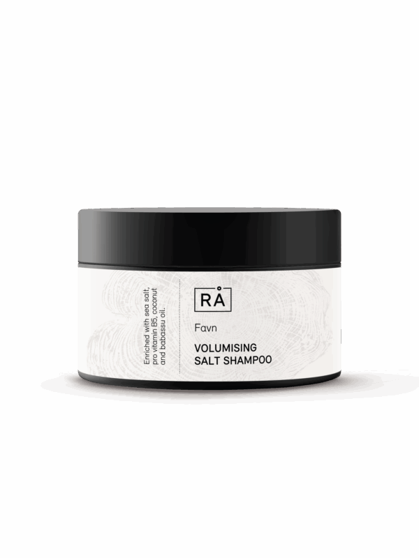 Produktbilde av favn saltshampo fra rå skincare