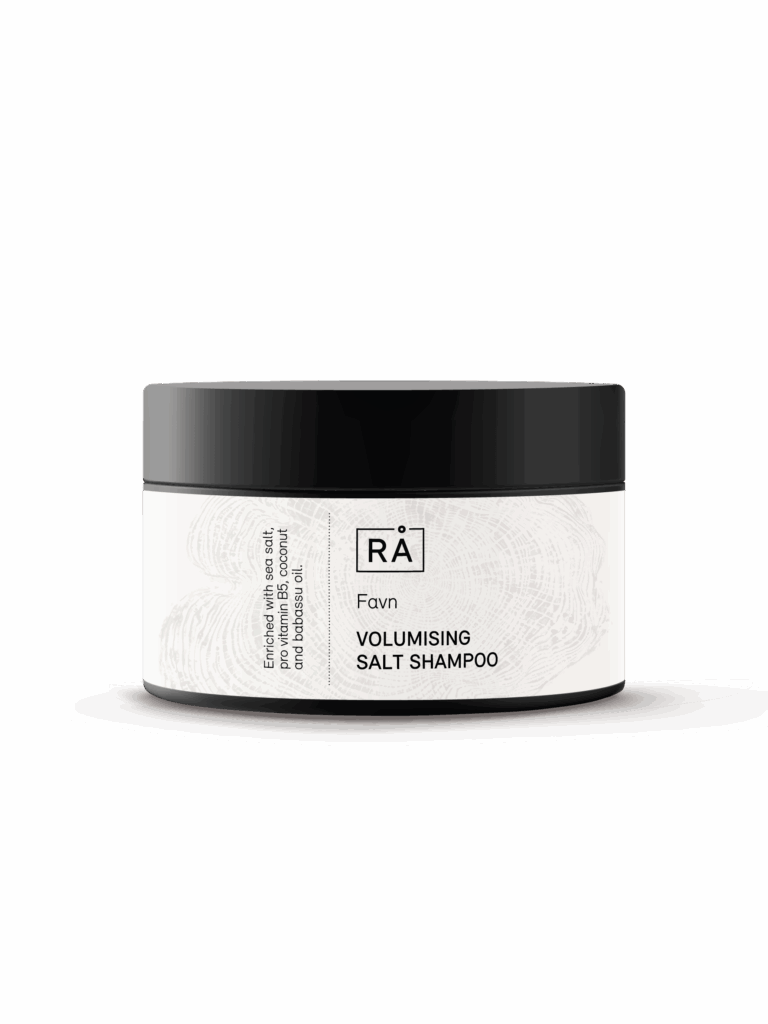 Produktbilde av favn saltshampo fra rå skincare