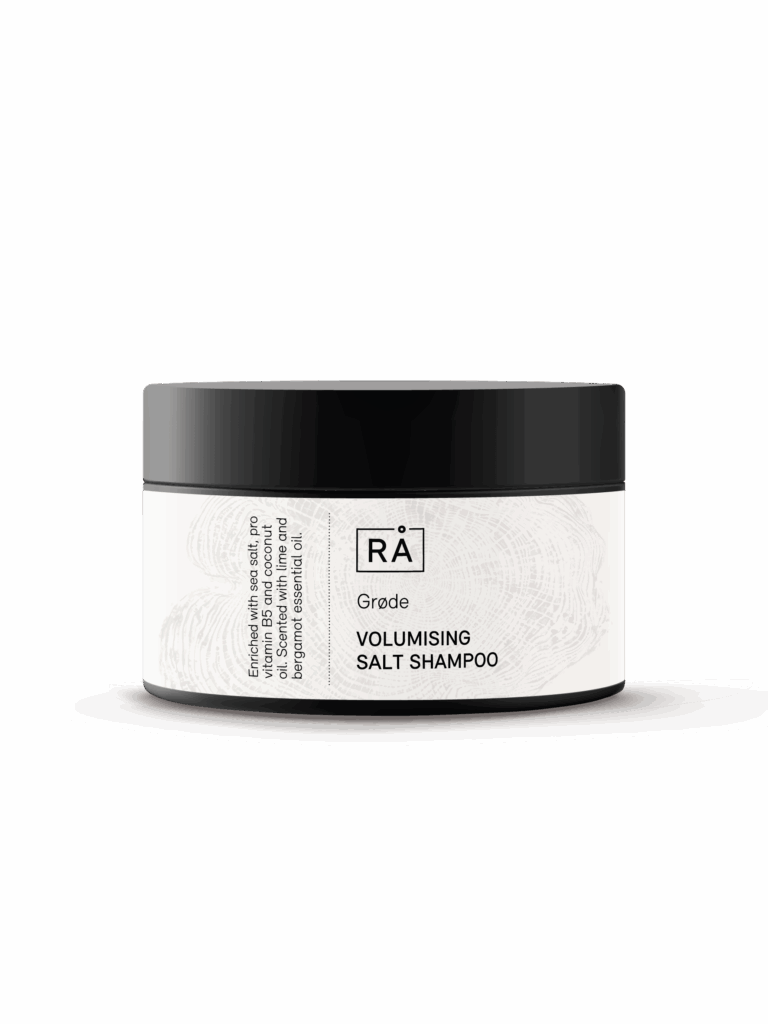 produktbilde av saltshampoo for økt volum til håret.