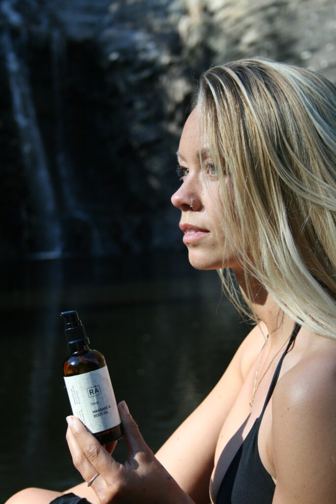 Raw skincare Sevje massage and body oil