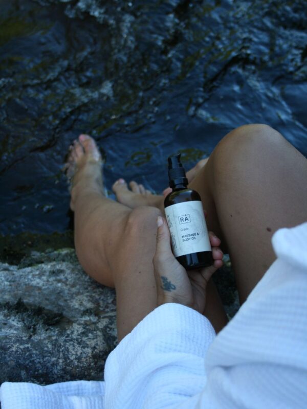 RÅ Skincare Grøde massage and body oil